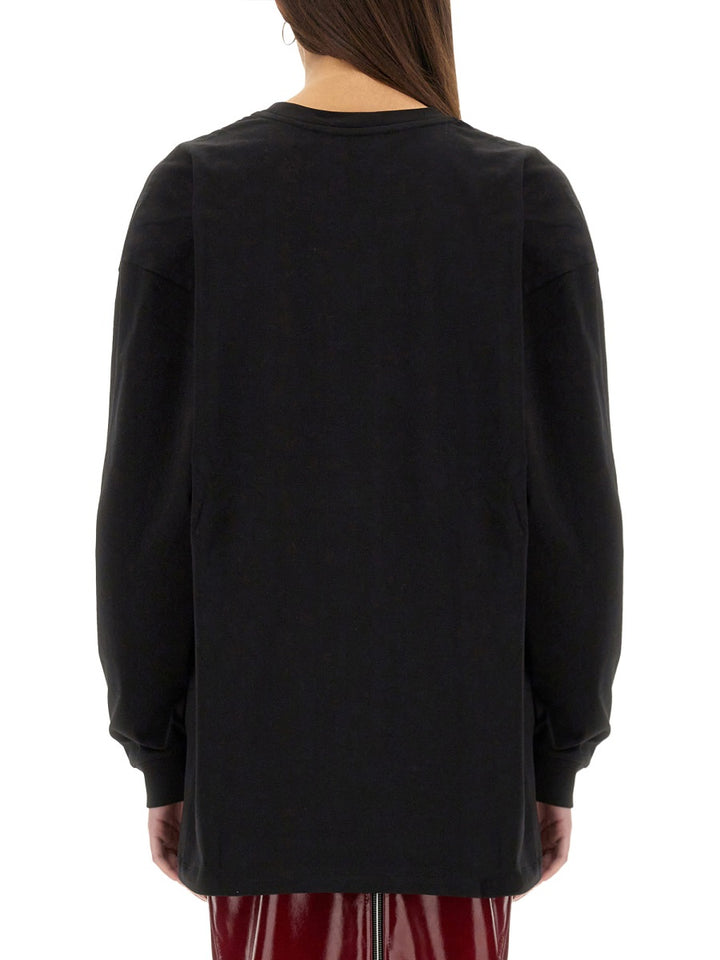 Rotate Birger Christensen T shirts - Black | Wanan Luxury