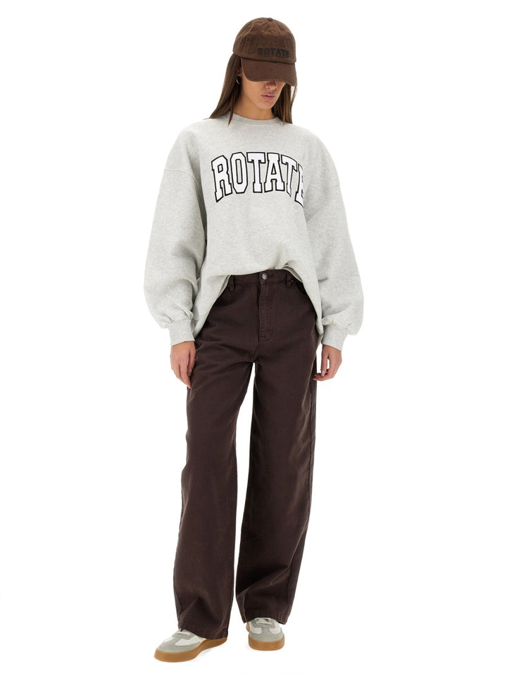 Rotate Birger Christensen Sweatshirts - Grey | Wanan Luxury