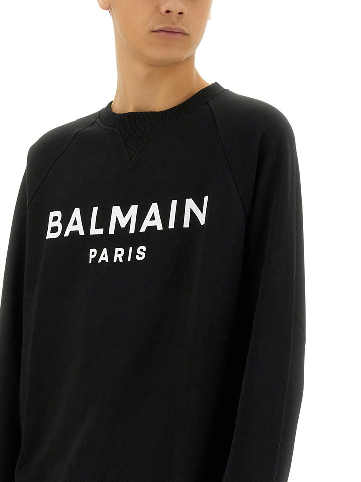 Balmain Sweatshirts - Black | Wanan Luxury