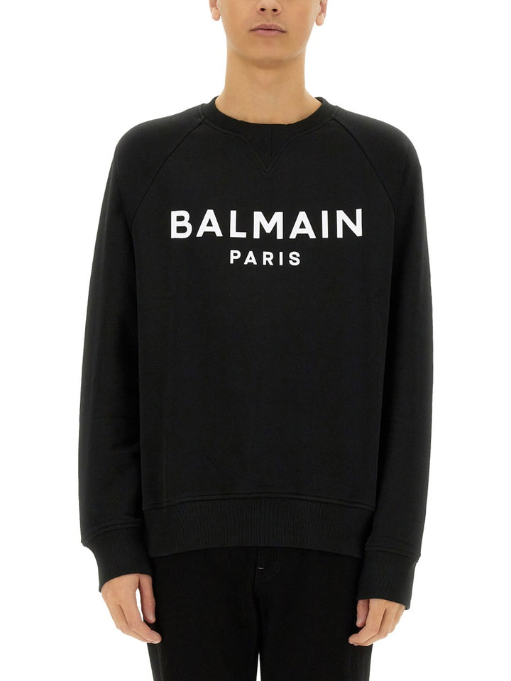 Balmain Sweatshirts - Black | Wanan Luxury