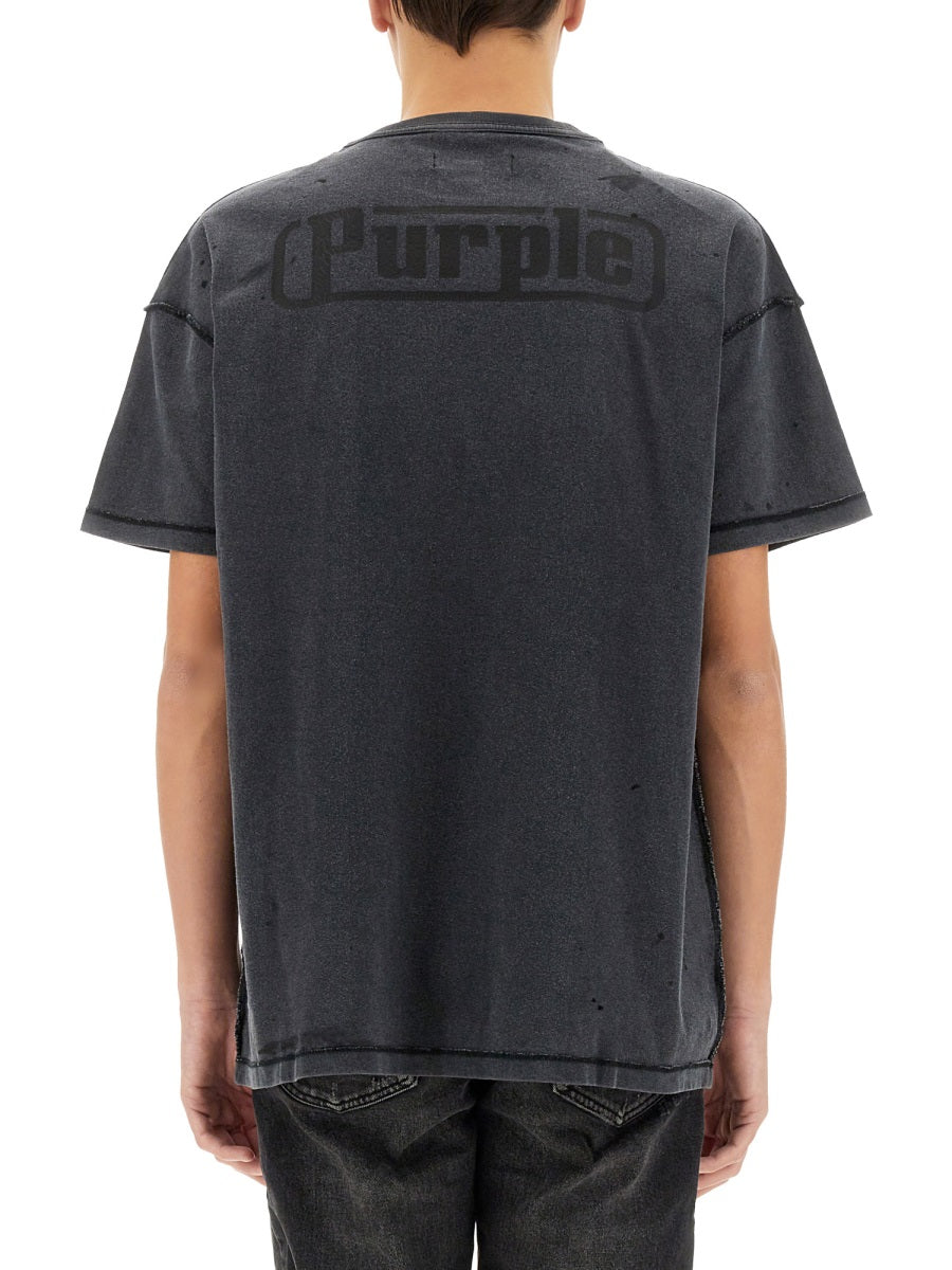 Purple Brand T shirts - Black | Wanan Luxury