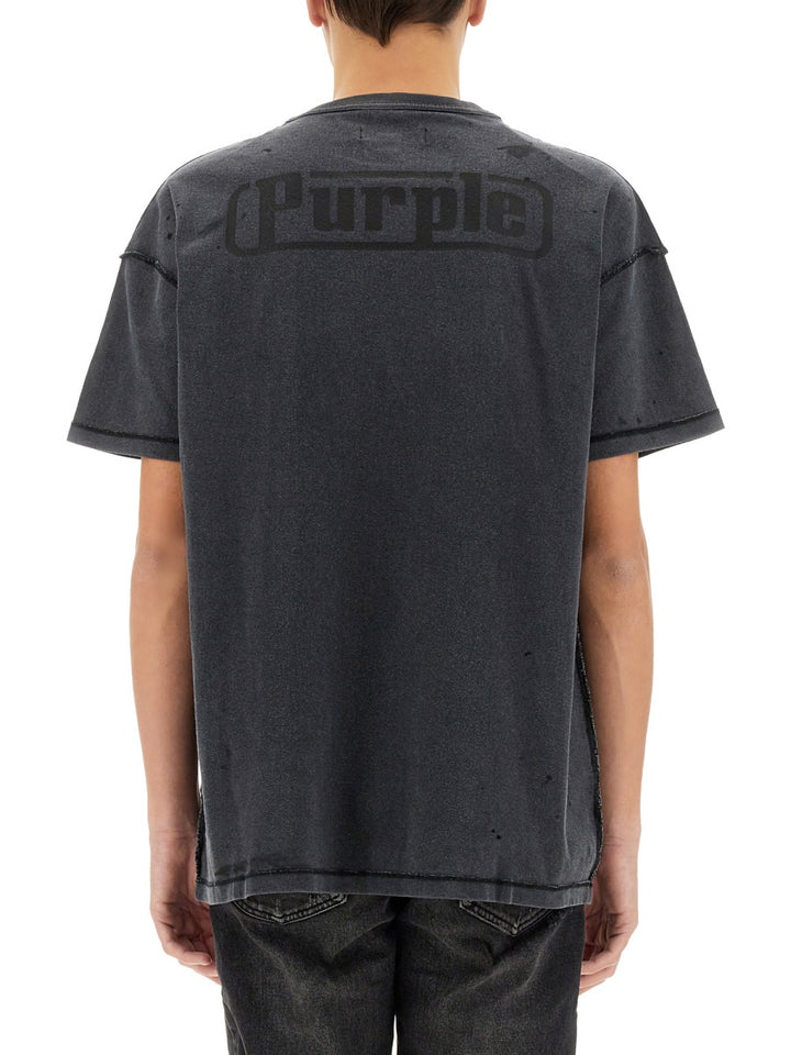 Purple Brand T shirts - Black | Wanan Luxury
