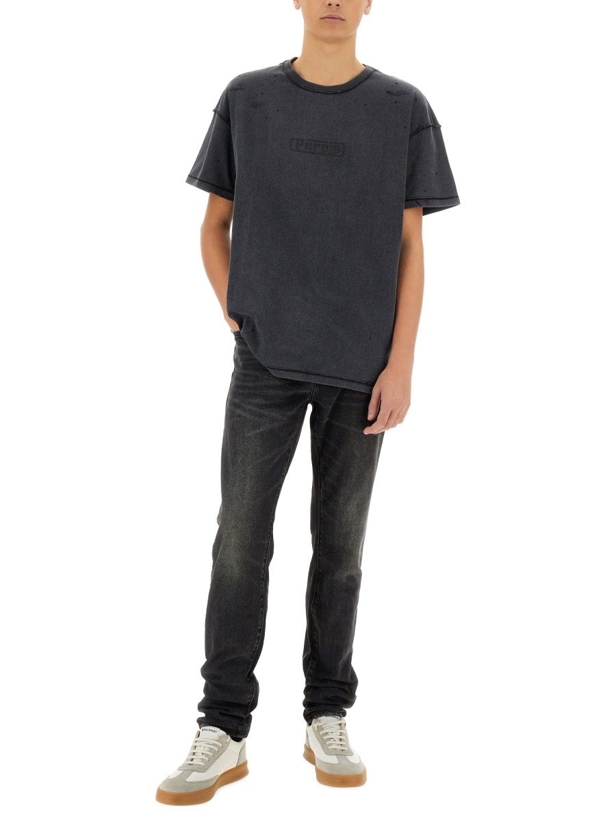 Purple Brand T shirts - Black | Wanan Luxury