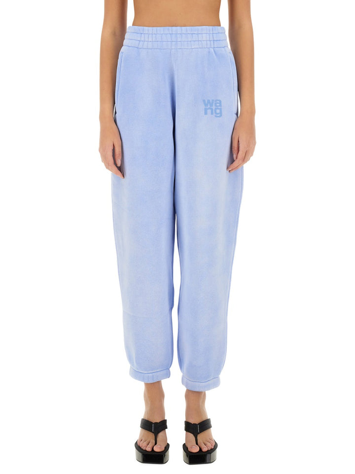 Alexander Wang Pants - White, Light Blue | Wanan Luxury