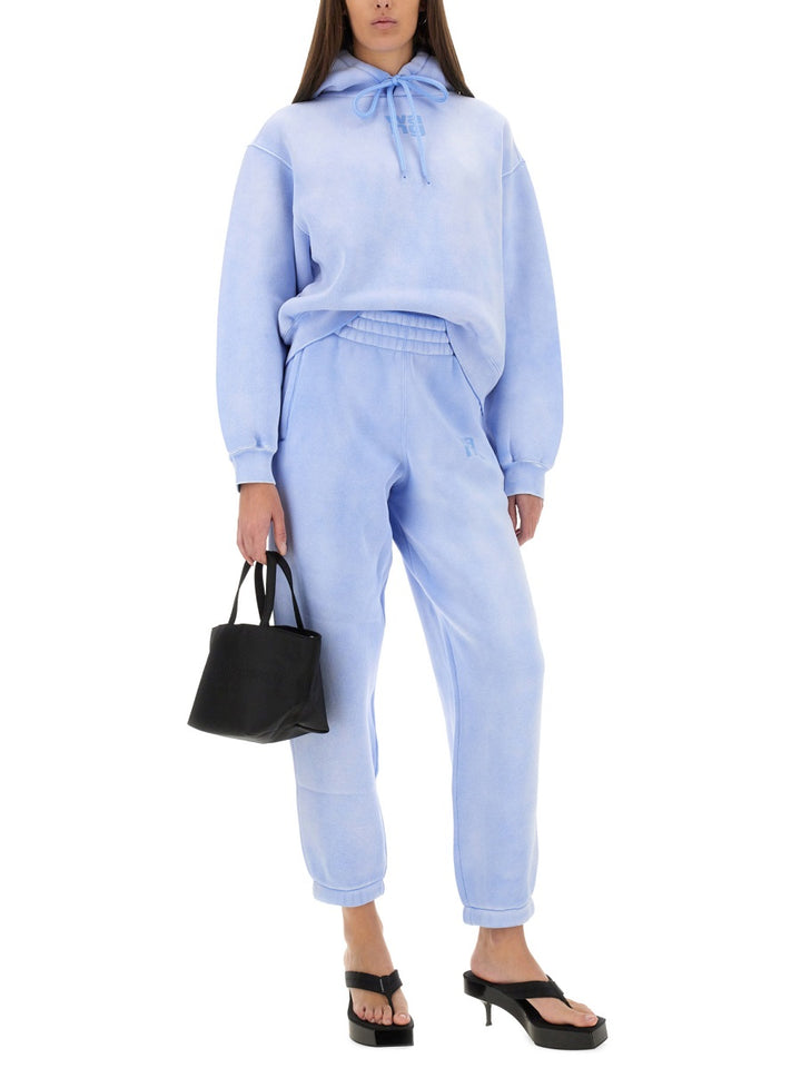 Alexander Wang Pants - White, Light Blue | Wanan Luxury