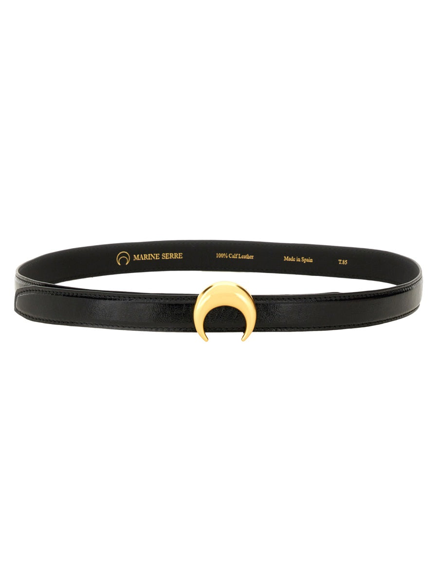 Marine Serre Belts - Black | Wanan Luxury