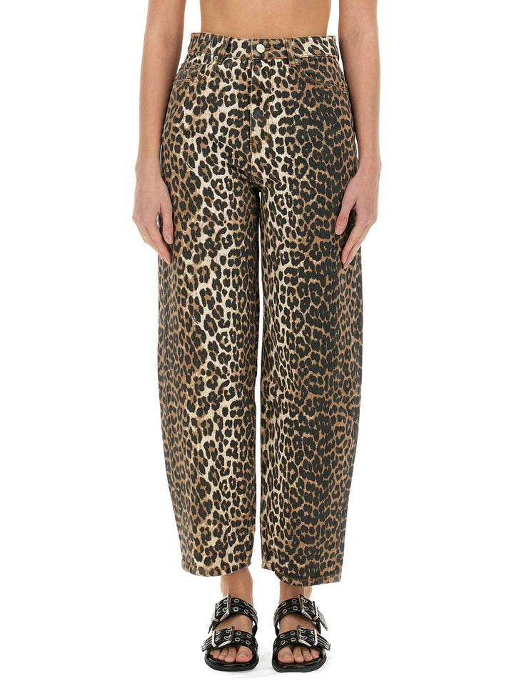 Ganni Denim - Animal Print | Wanan Luxury