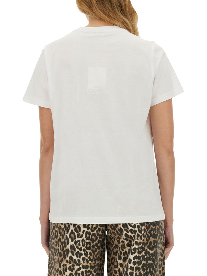 Ganni T shirts - White | Wanan Luxury