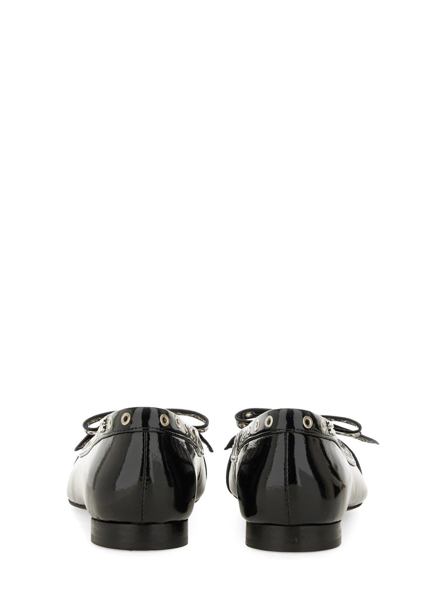 Ganni Flat Shoes - Black | Wanan Luxury