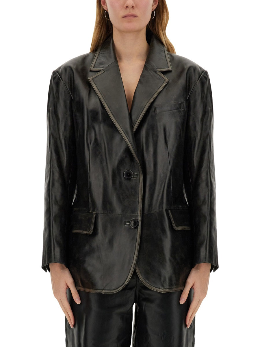 Stand Studio Leather Jackets - Brown | Wanan Luxury