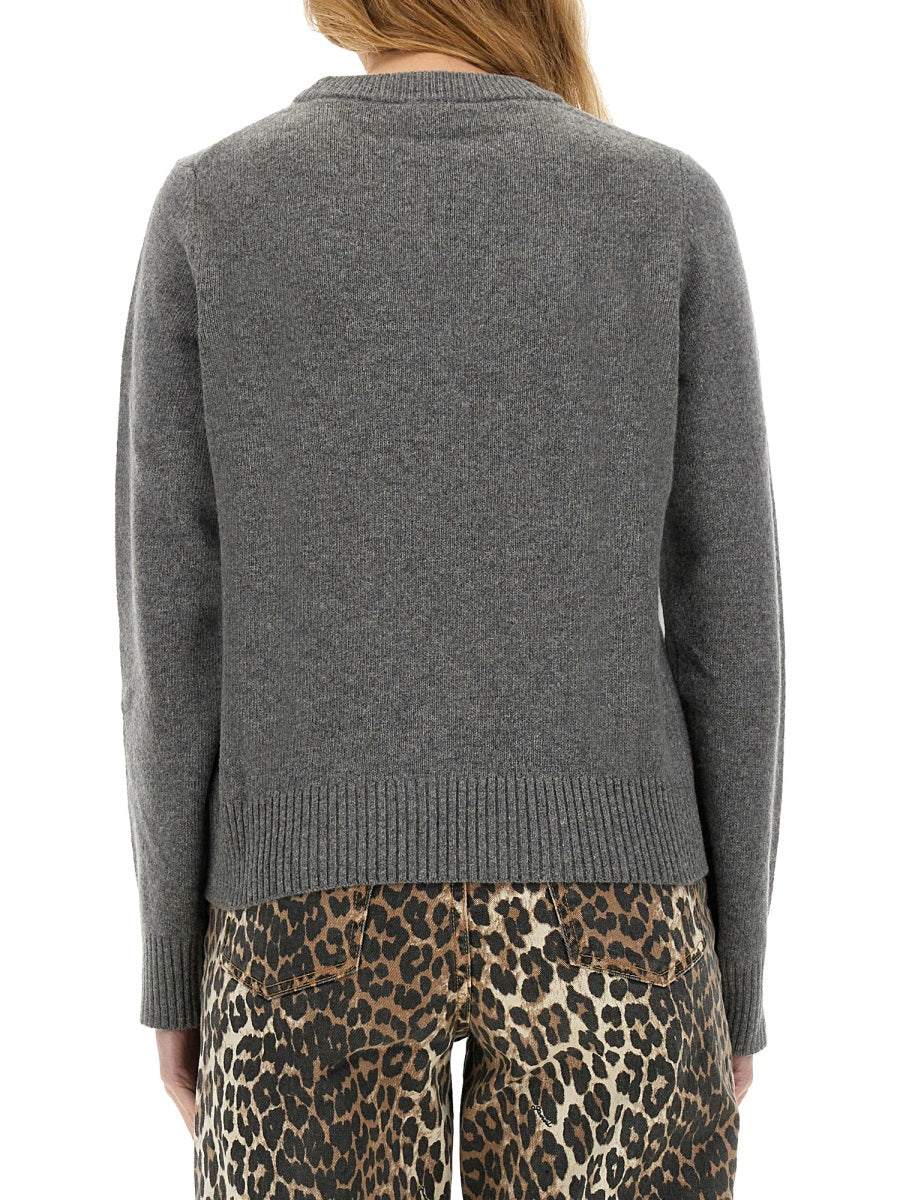 Ganni Sweaters - Grey | Wanan Luxury