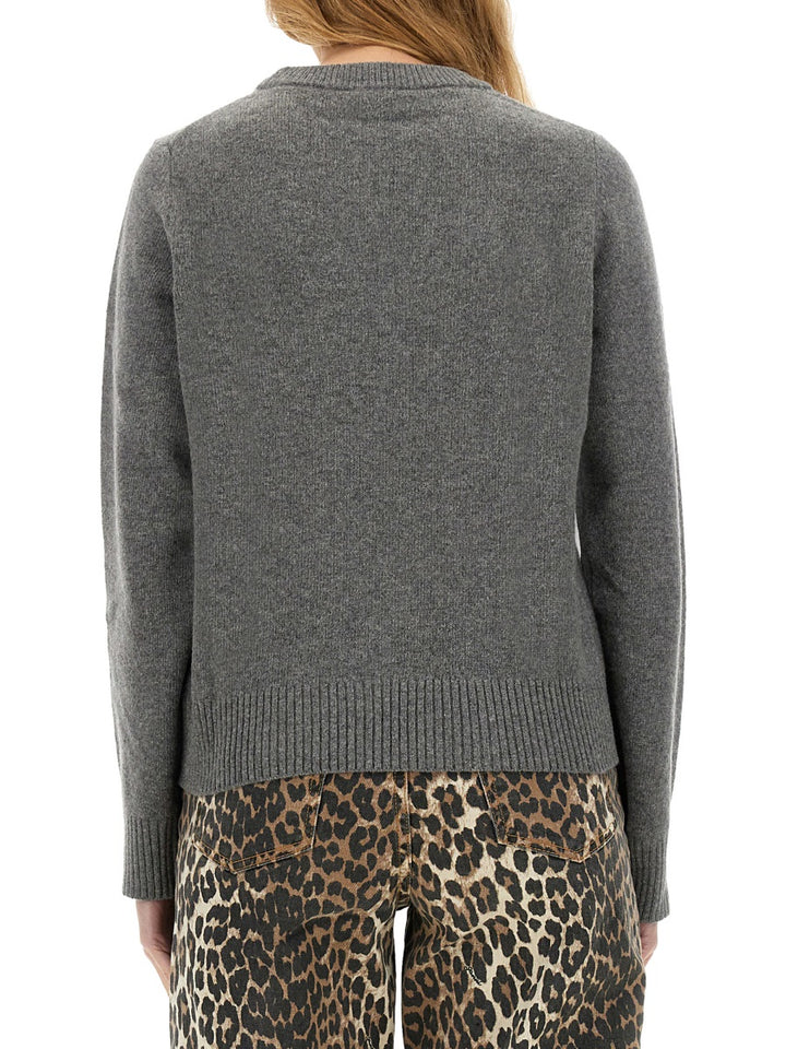 Ganni Sweaters - Grey | Wanan Luxury