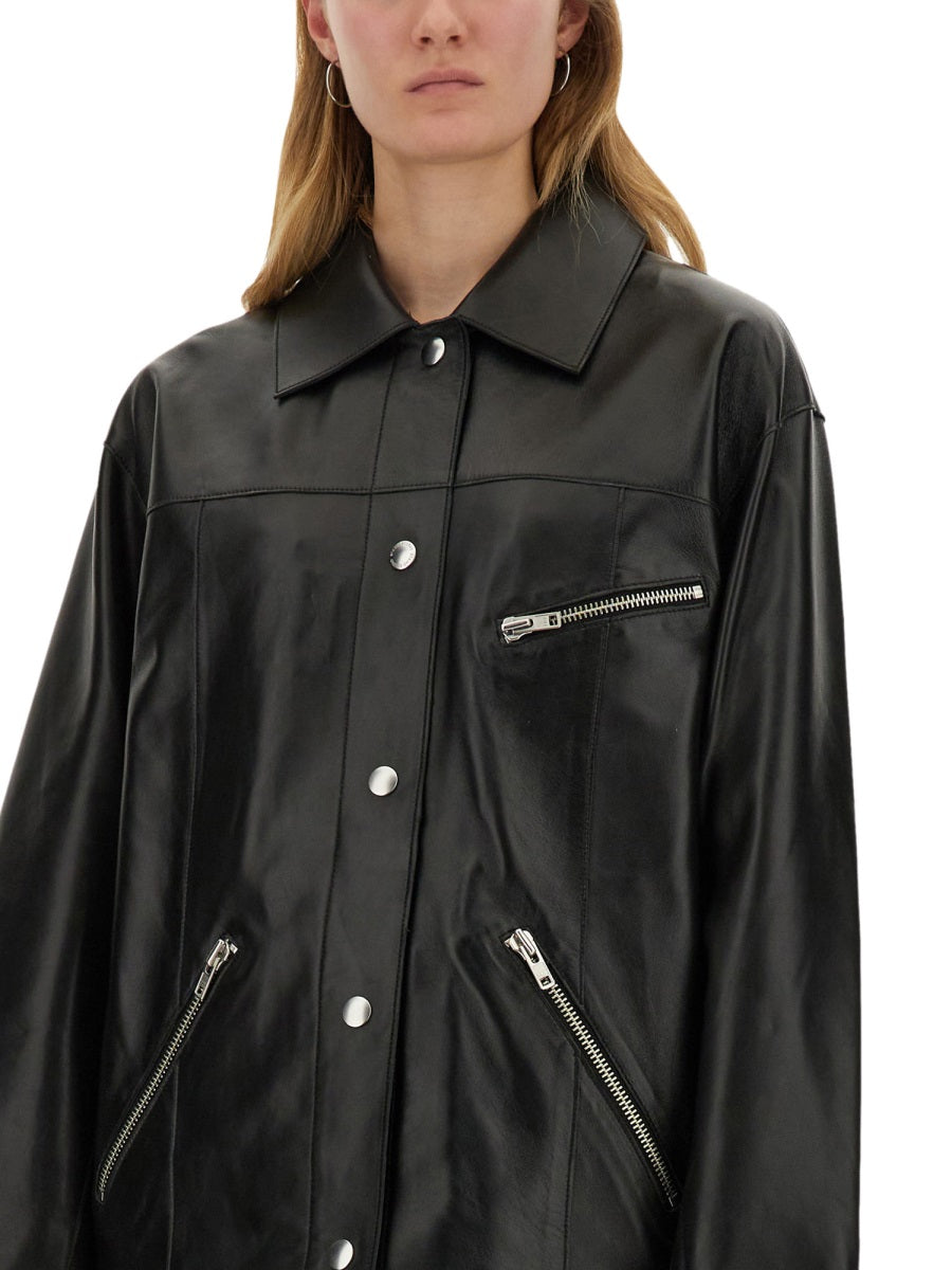 Stand Studio Leather Jackets - Black | Wanan Luxury