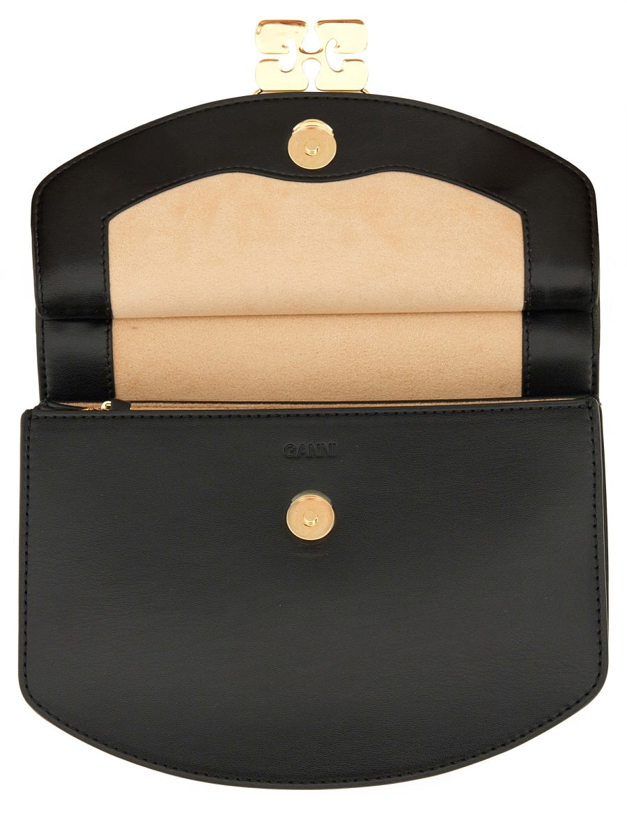 Ganni Shoulder Bags - Black | Wanan Luxury