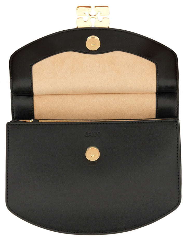 Ganni Shoulder Bags - Black | Wanan Luxury