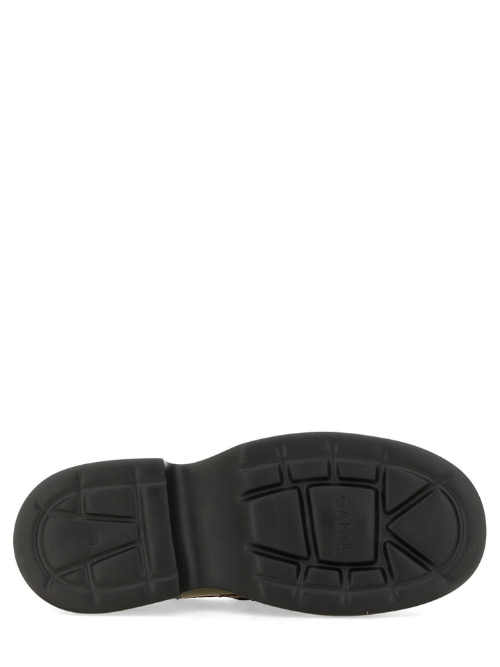 Ganni Loafers - Green | Wanan Luxury