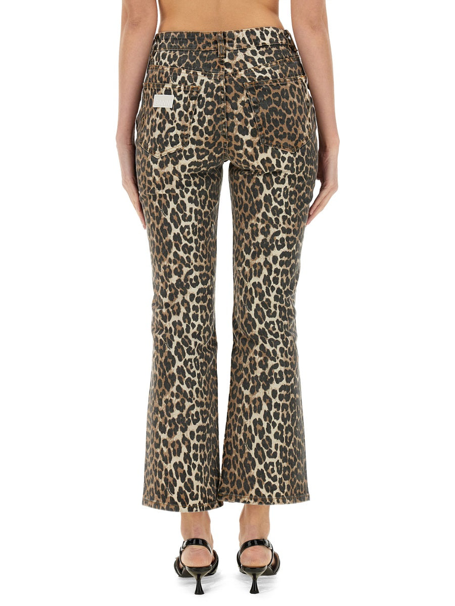 Ganni Denim - Animal Print | Wanan Luxury