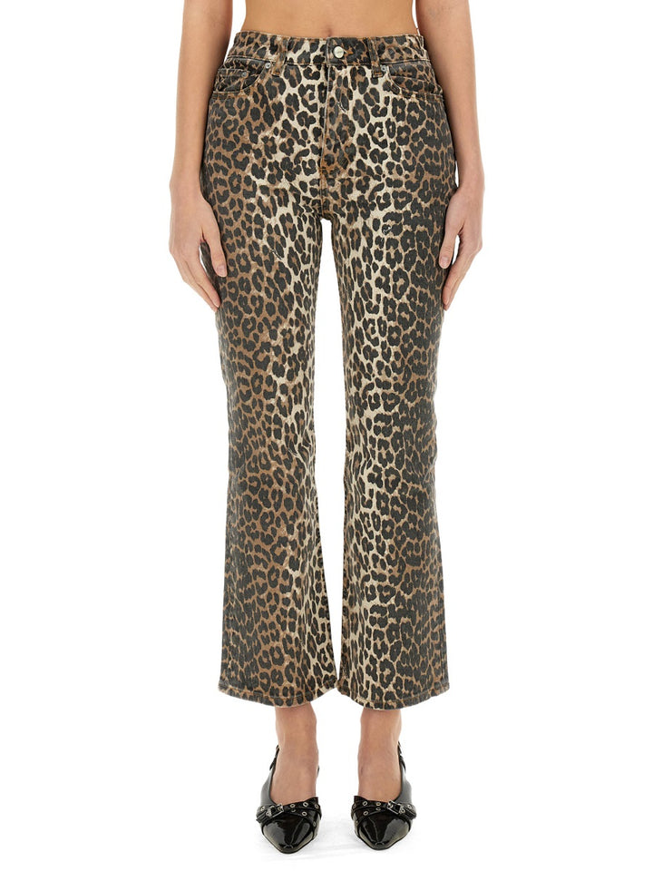 Ganni Denim - Animal Print | Wanan Luxury