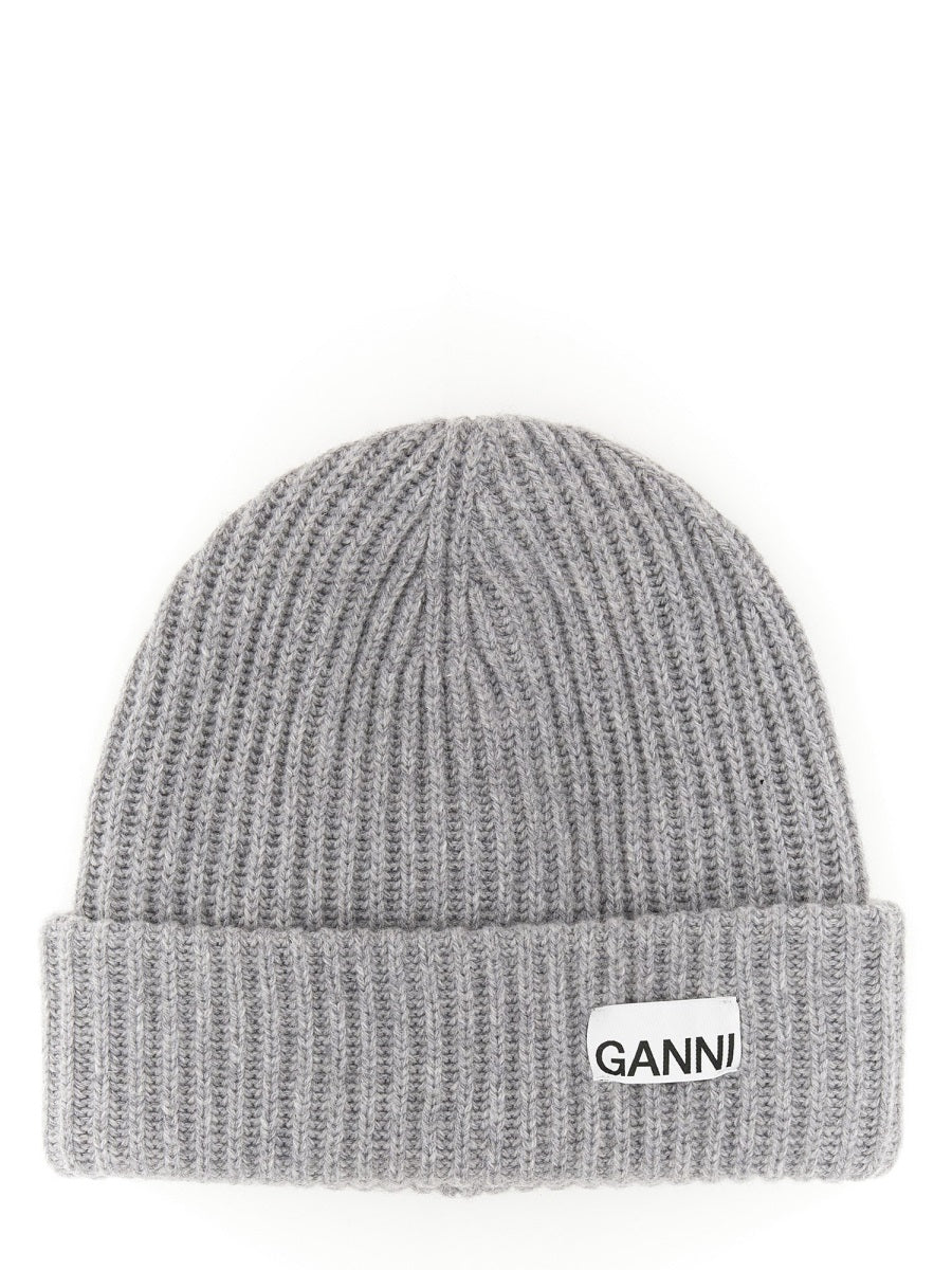 Ganni Hats - Grey | Wanan Luxury