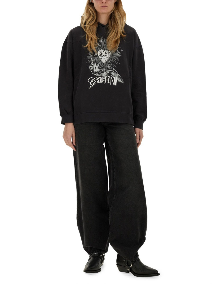 Ganni Sweatshirts - Grey | Wanan Luxury