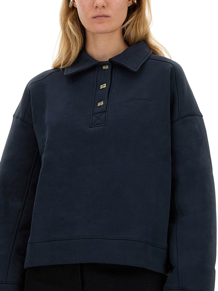 Ganni Polo - Blue | Wanan Luxury