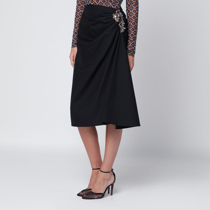 Dries Van Noten Skirts - Blue | 07454e72fd912fd91369391c2647a2774b1388ad
