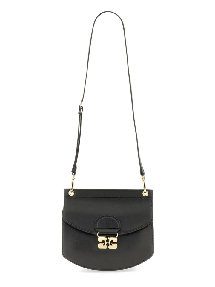 Ganni Shoulder Bags - Black | Wanan Luxury