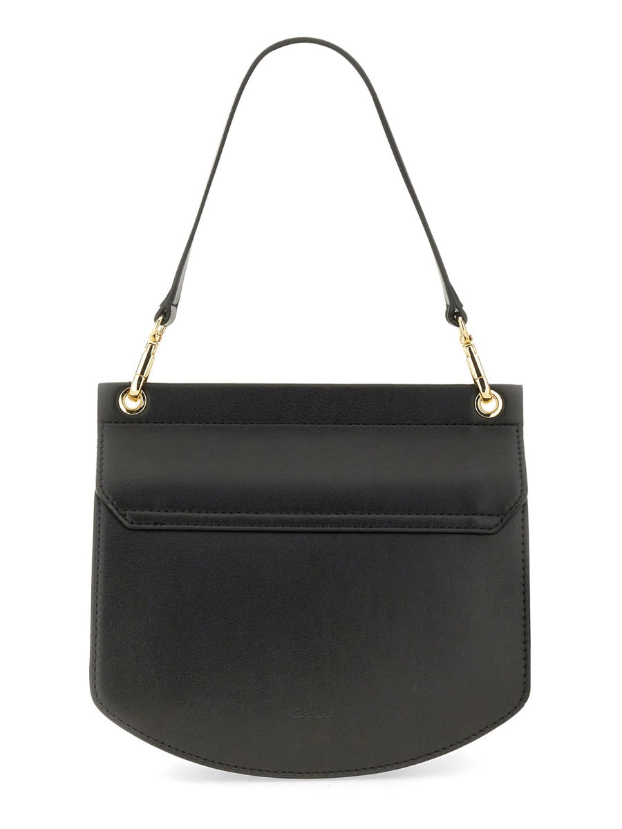 Ganni Shoulder Bags - Black | Wanan Luxury