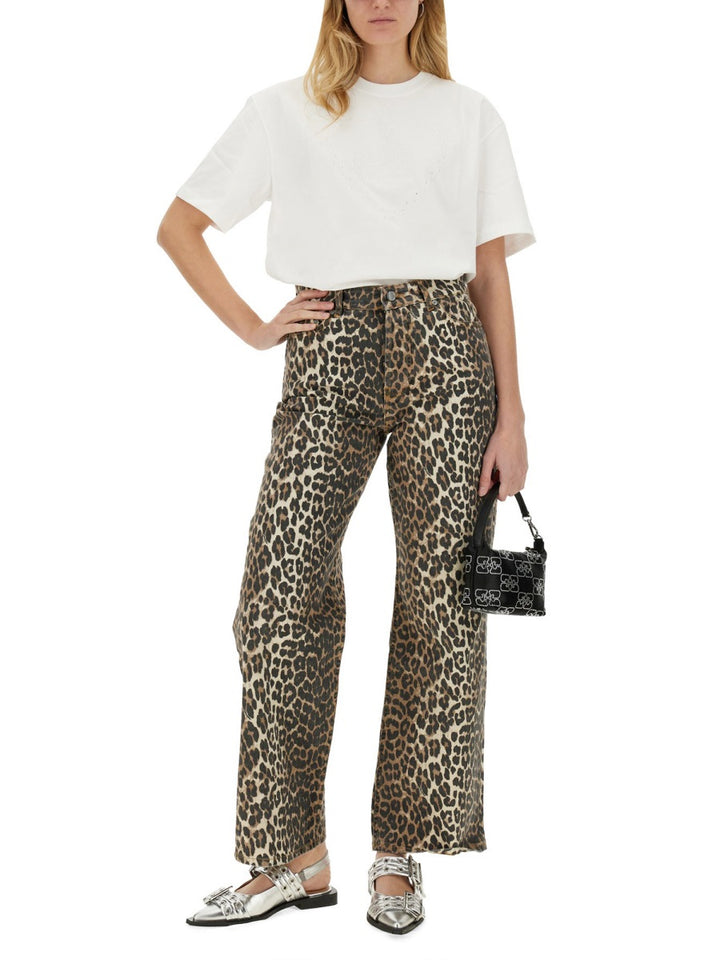 Ganni T shirts - White | Wanan Luxury