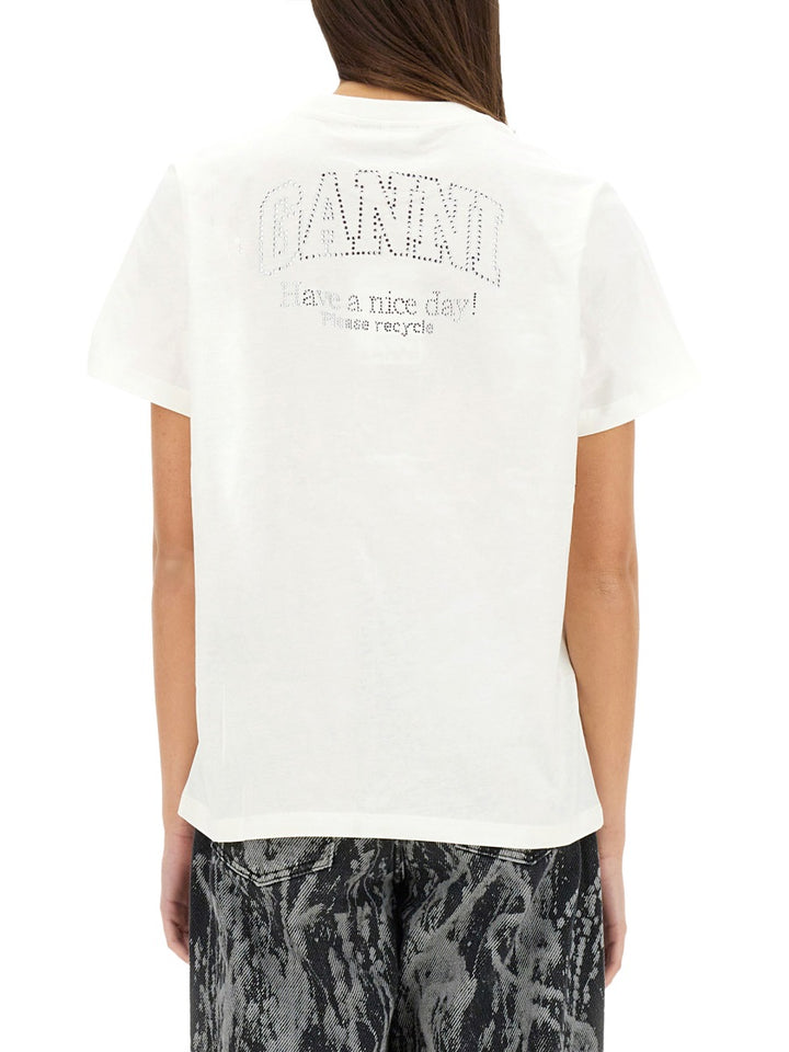 Ganni T shirts - Grey | Wanan Luxury