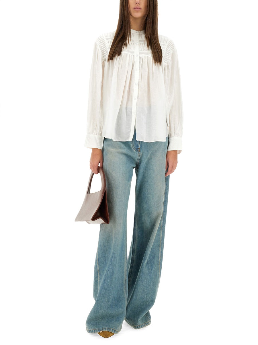 Isabel Marant Etoile Shirts - White | e19902b0a9e528005d1bcb4be935b6b6fe345a43