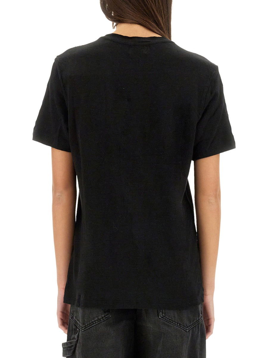 Isabel Marant Etoile T shirts - Black | Wanan Luxury