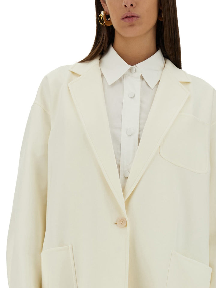 Max Mara Jackets - White | fb43db91ef3d87b8d6212a7ca8f41bc9de32b327