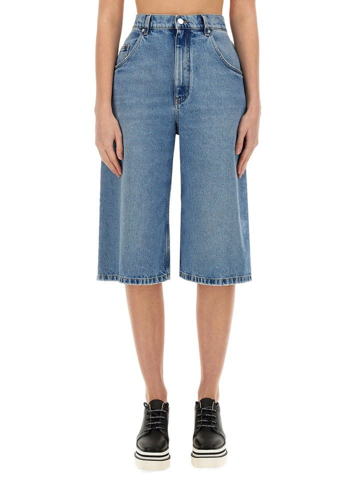 Stella McCartney Shorts - Blue | Wanan Luxury