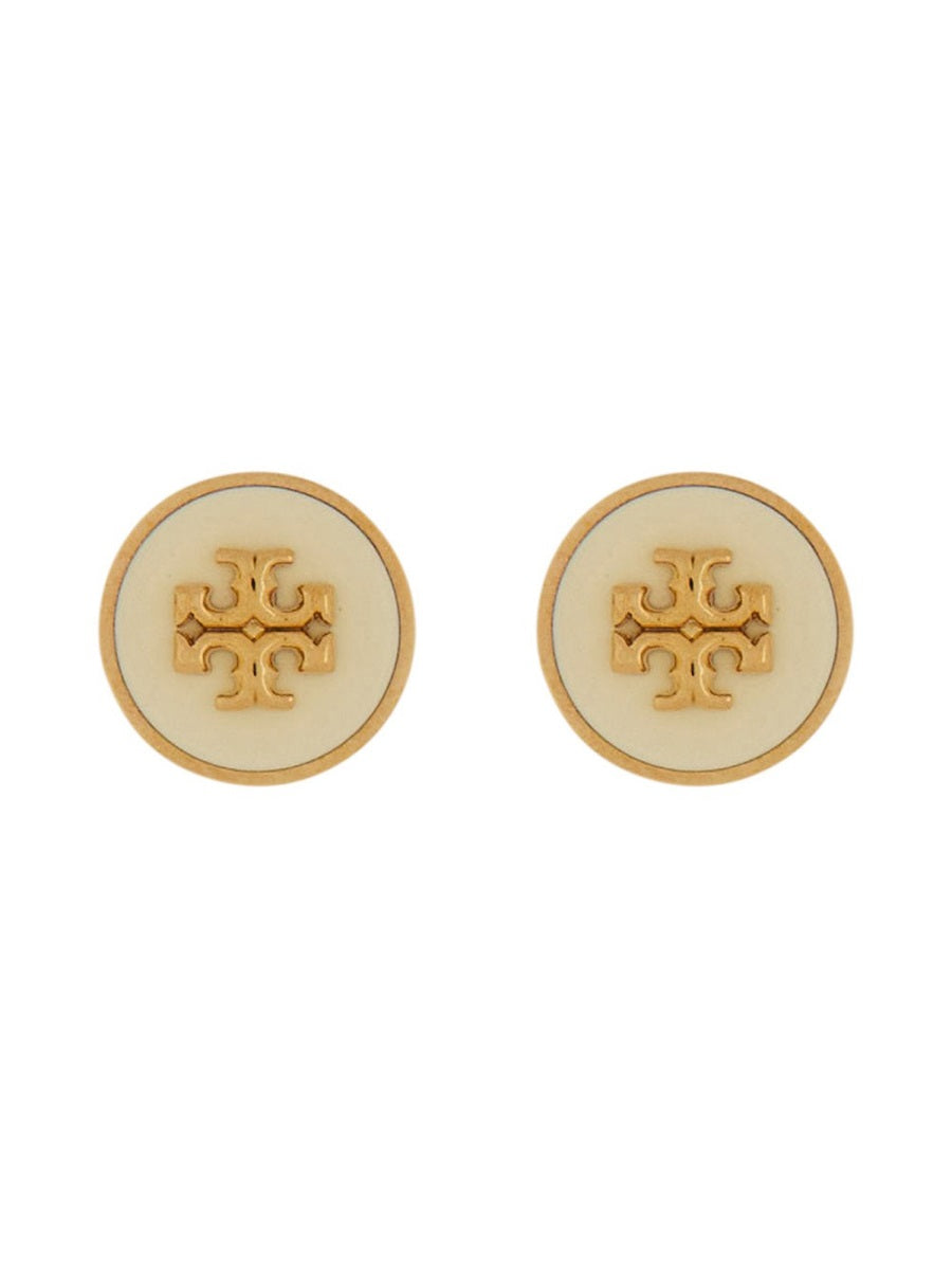 Tory Burch Earrings - White | Wanan Luxury