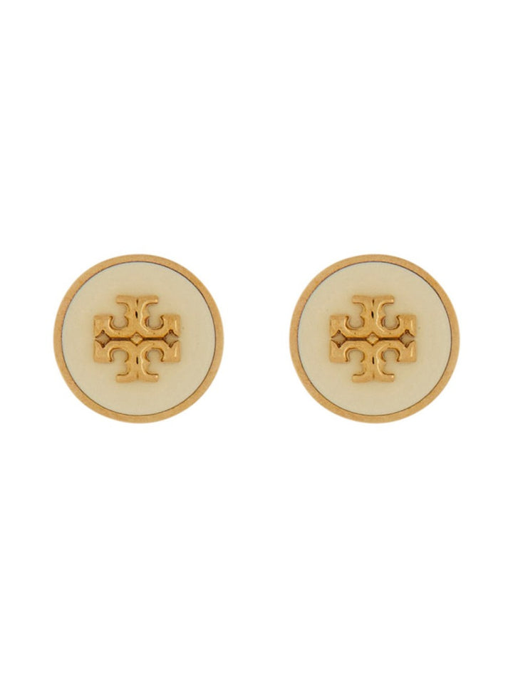 Tory Burch Earrings - White | Wanan Luxury