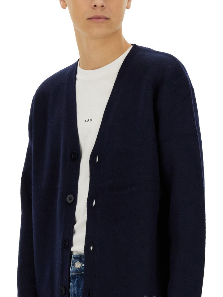 A.P.C. Sweaters - Blue | Wanan Luxury