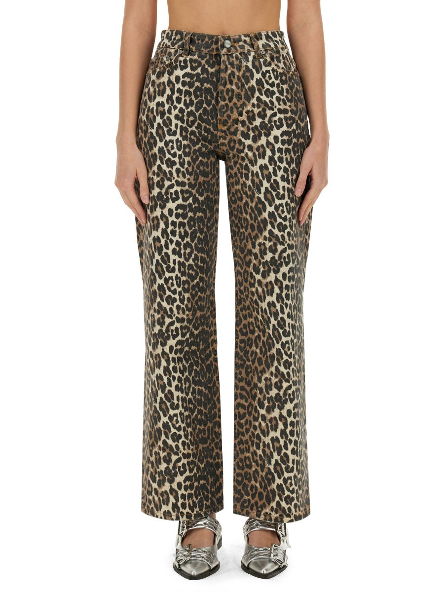 Ganni Denim - Animal Print | Wanan Luxury