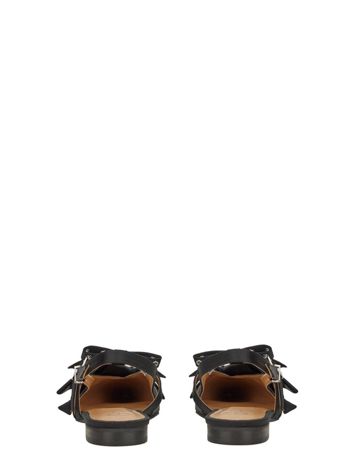 Ganni Flat Shoes - Black | Wanan Luxury