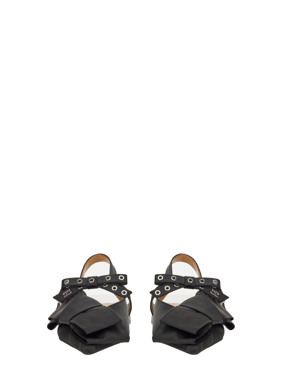 Ganni Flat Shoes - Black | Wanan Luxury