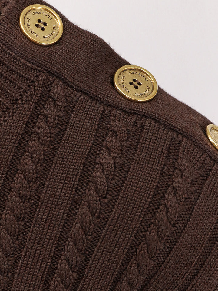 Golden Goose Sweaters - TURKISH COFFEE | 4dad6a74bdff234f9da22b589be9e97c3da7ee4c