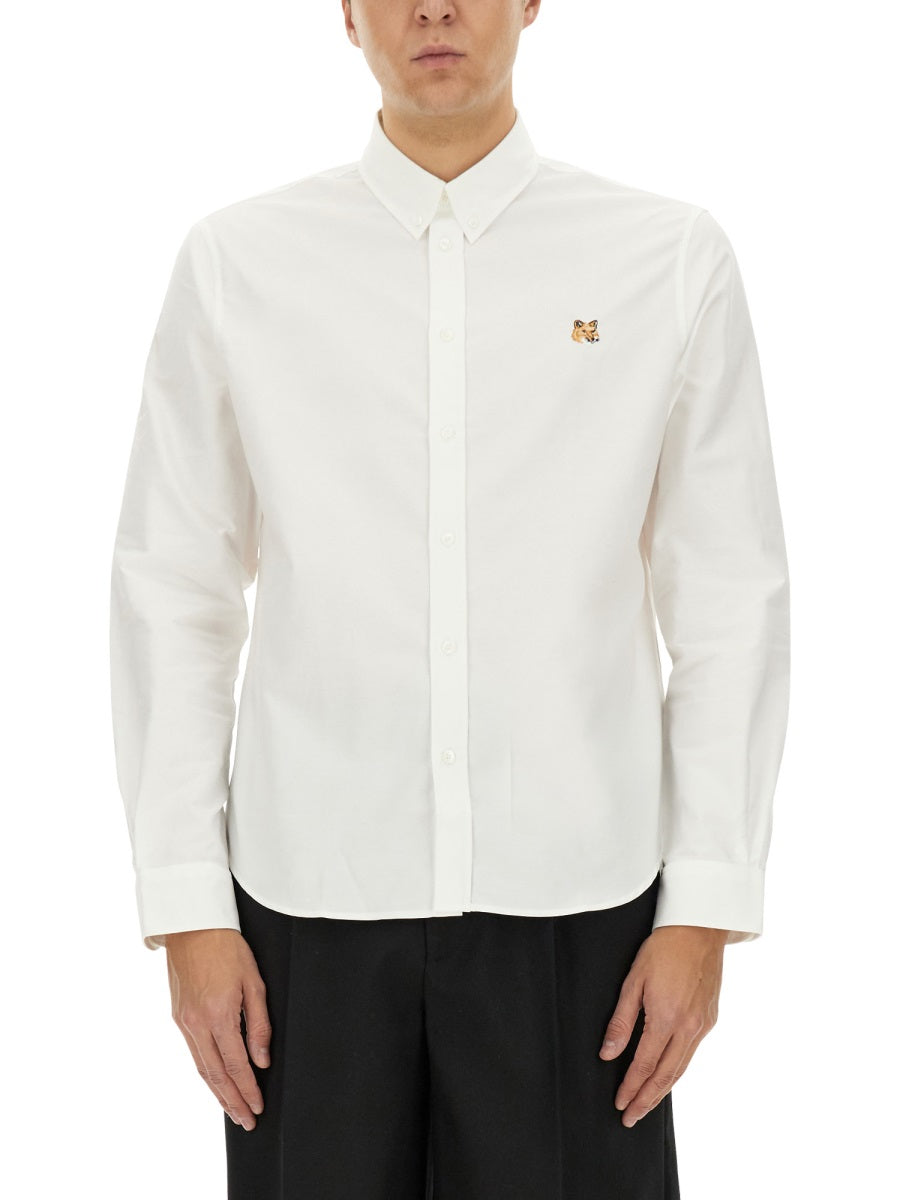 Maison Kitsuné Shirts - White | Wanan Luxury