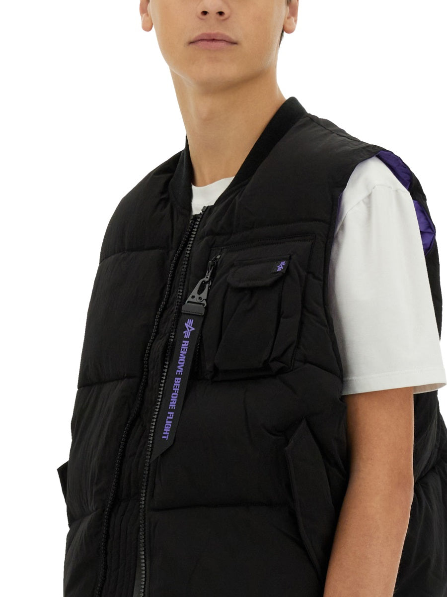 Alpha Industries Gilet - Black | Wanan Luxury