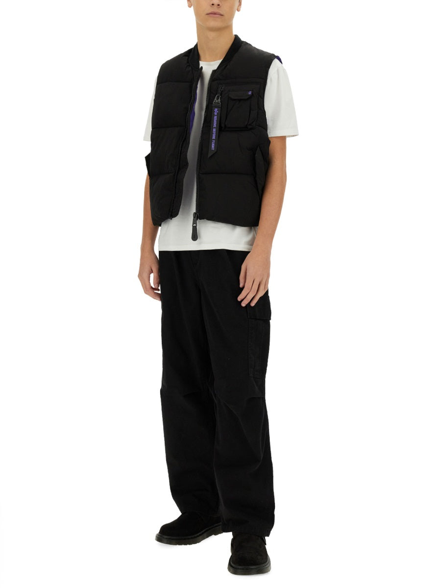 Alpha Industries Gilet - Black | Wanan Luxury