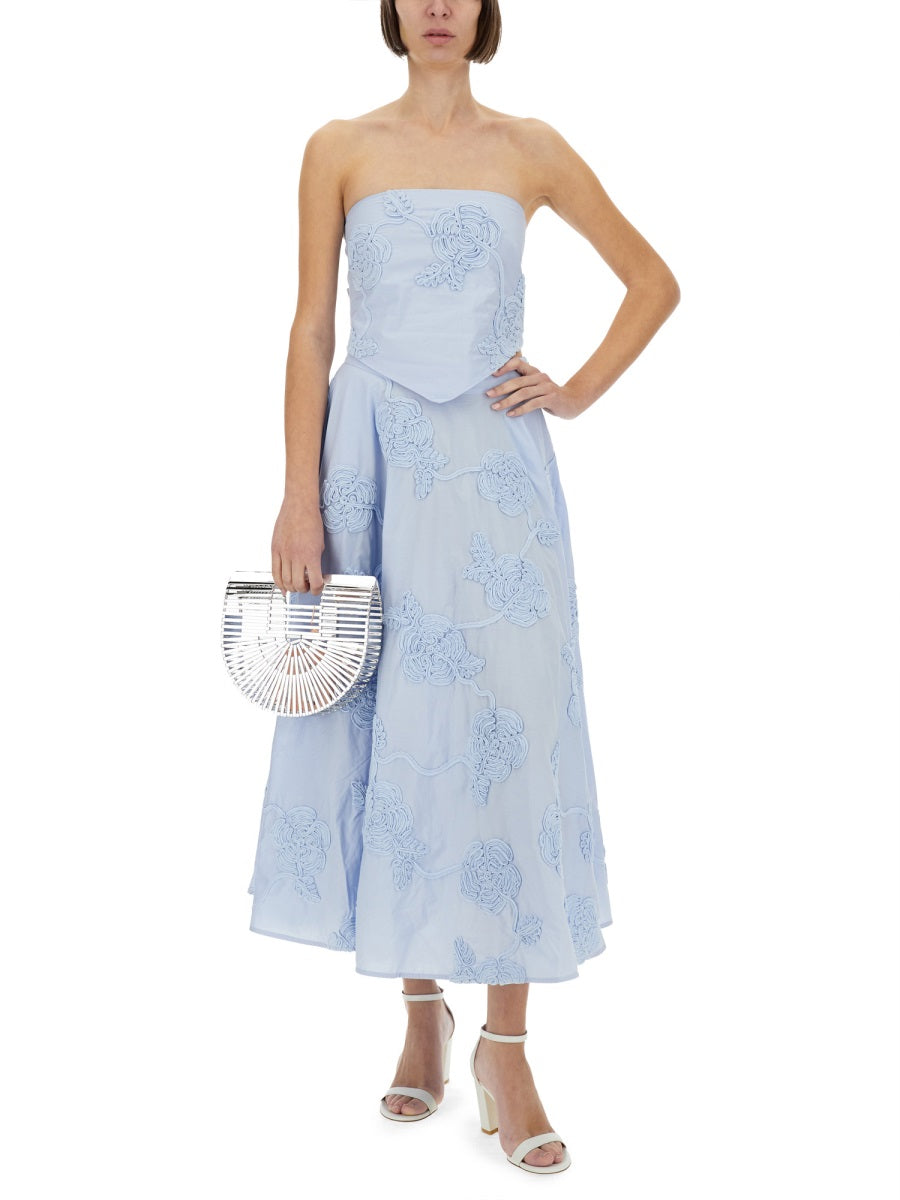 Rotate Birger Christensen Tops - White, Light Blue | Wanan Luxury