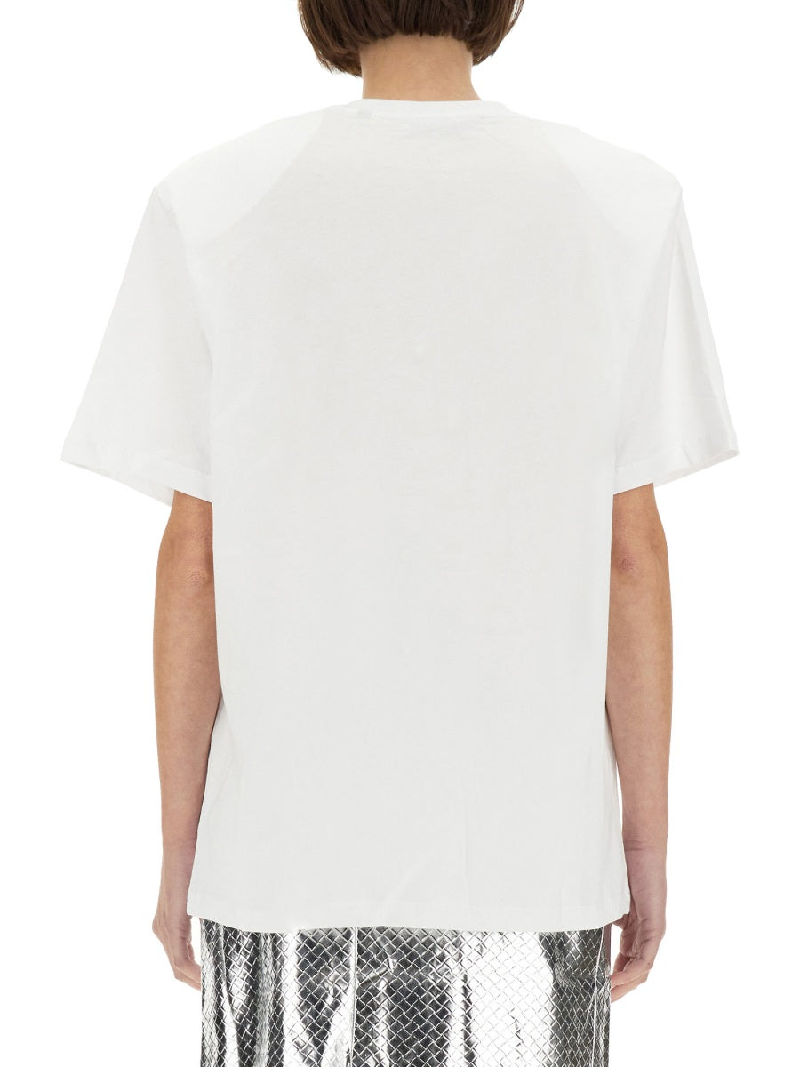 Rotate Birger Christensen T shirts - White | Wanan Luxury