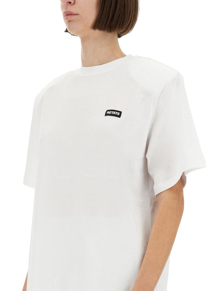 Rotate Birger Christensen T shirts - White | Wanan Luxury