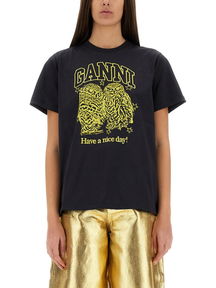 Ganni T shirts - Grey | Wanan Luxury