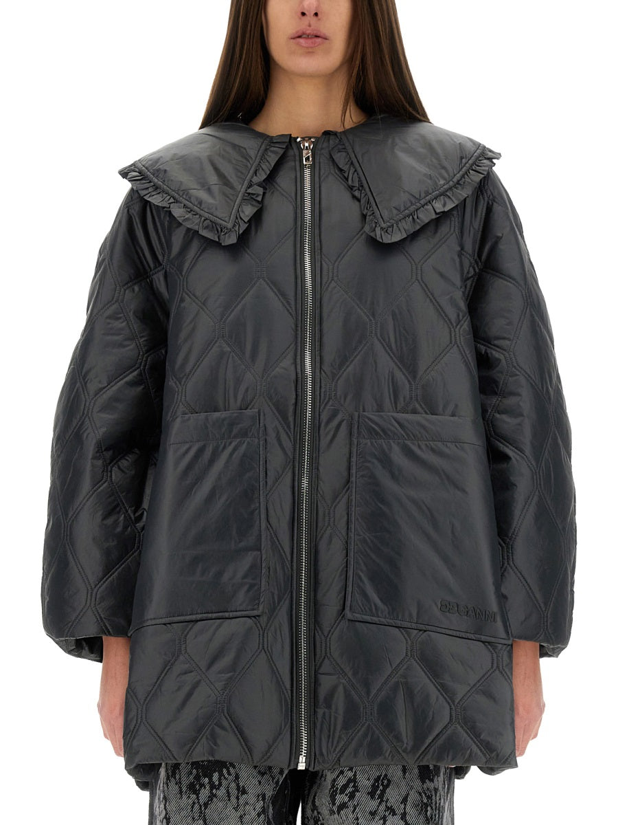 Ganni Jackets - Black | Wanan Luxury