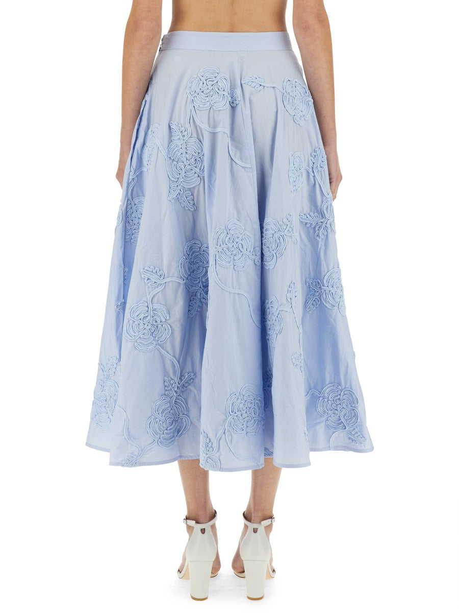 Rotate Birger Christensen Skirts - White, Light Blue | Wanan Luxury